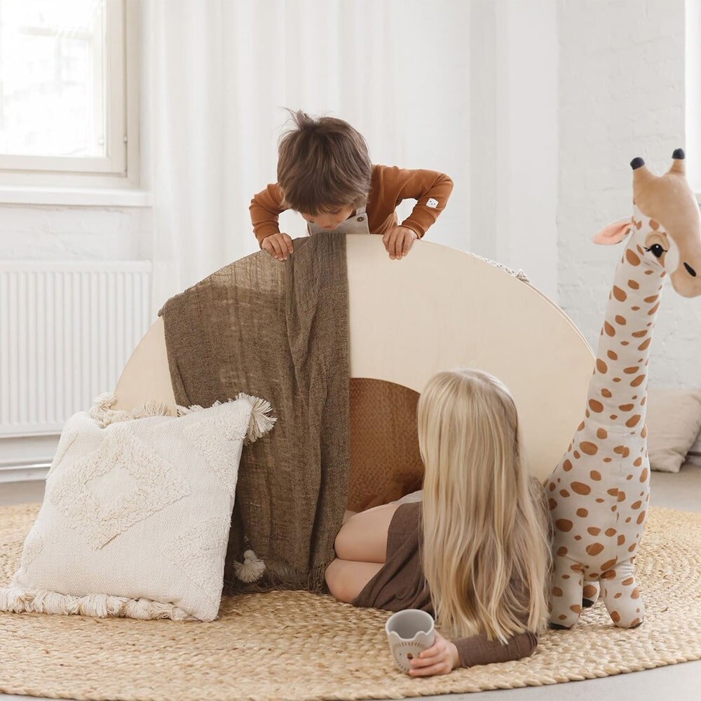 Fitwood Kumpu Kinderbureau en Boekenkast  - Berken