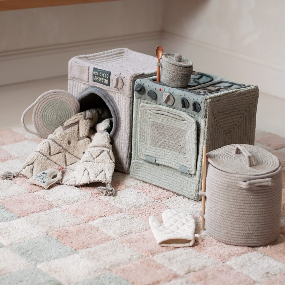 Lorena Canals Speeltextiel – Mand Keuken