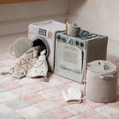 Lorena Canals Speeltextiel – Mand Keuken