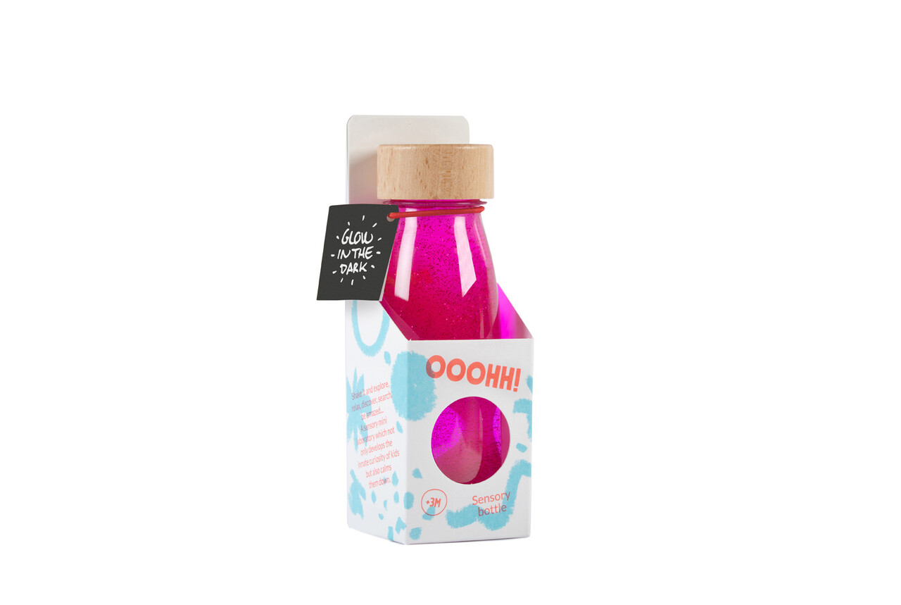 Petit Boum Float Bottle Fluor Roze Petit Boum Float Bottle Fluor Roze