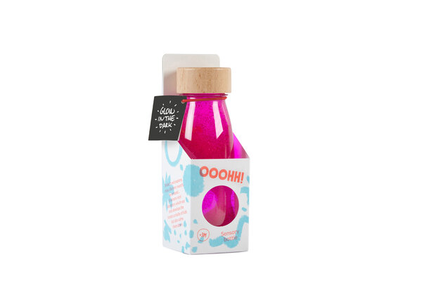 Petit Boum Float Bottle Fluor Roze Petit Boum Float Bottle Fluor Roze