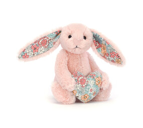Jellycat Blossom Heart Blush Bunny Jellycat Blossom Heart Blush Bunny