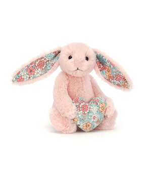 Jellycat Blossom Heart Blush Bunny