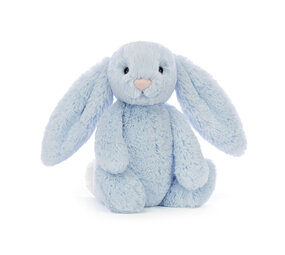 Jellycat Knuffel Bashful Blue Bunny Original Jellycat Knuffel Bashful Blue Bunny Original