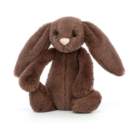 Jellycat Knuffel Bashful Fudge Bunny Small Jellycat Knuffel Bashful Fudge Bunny Small