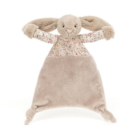 Jellycat Blossom Bea Beige Bunny Comforter Jellycat Blossom Bea Beige Bunny Comforter