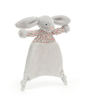 Jellycat Blossom Silver Bunny Comforter