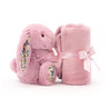 Jellycat Knuffeldoek Blossom Tulip Bunny Soother Jellycat Knuffeldoek Blossom Tulip Bunny Soother