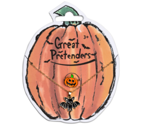 Great Pretenders Ketting Vleermuis & Ring Pompoen Great Pretenders Ketting Vleermuis & Ring Pompoen