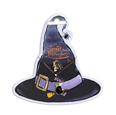Great Pretenders Ketting Heks & Ring Kat Great Pretenders Ketting Heks & Ring Kat