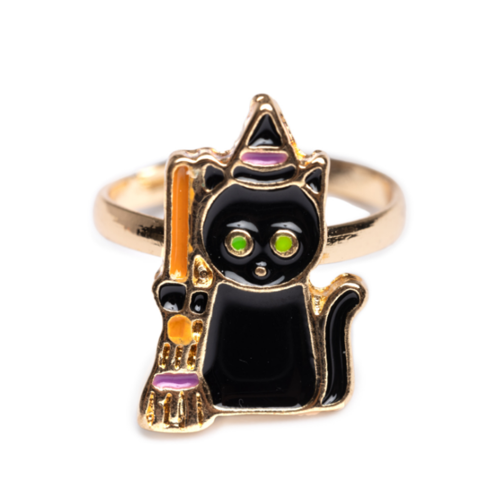 Great Pretenders Ketting Heks & Ring Kat Great Pretenders Ketting Heks & Ring Kat