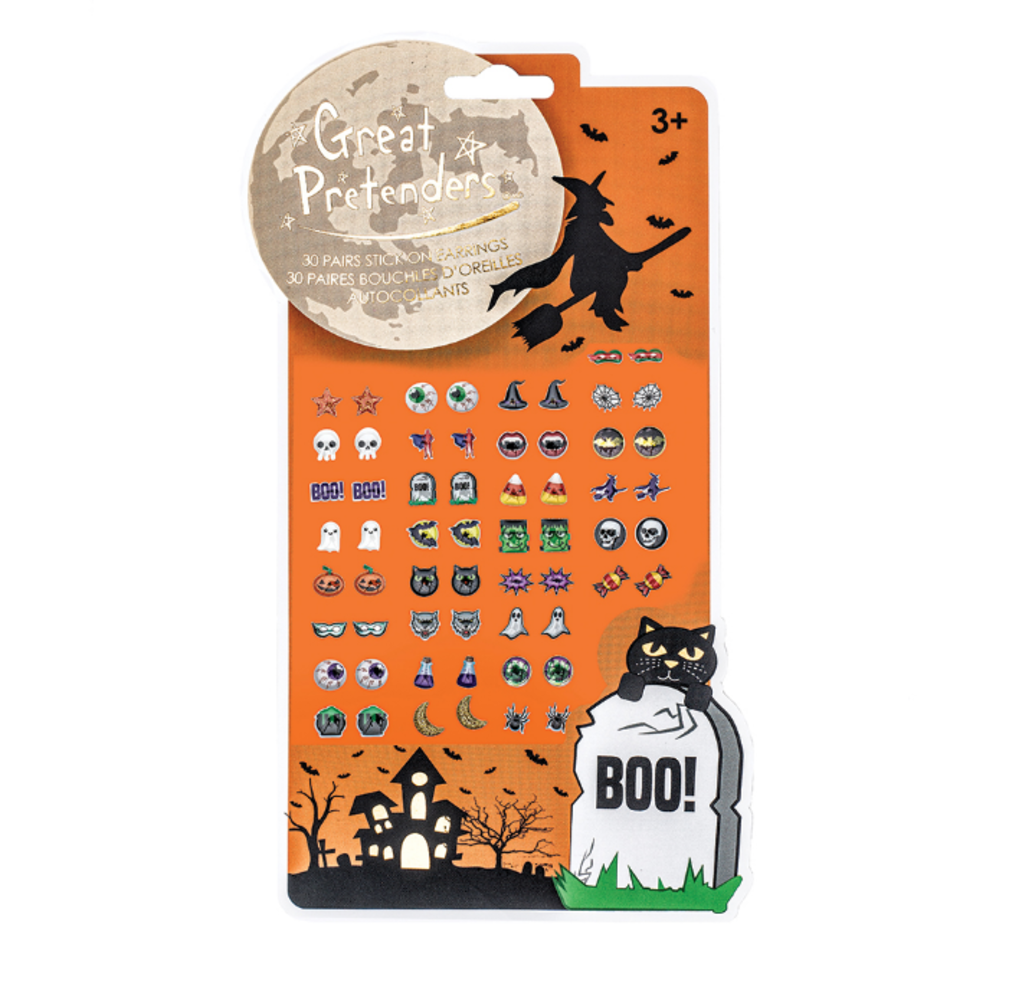 Great Pretenders Plakoorbellen Stick on Earrings Halloween Great Pretenders Plakoorbellen Stick on Earrings Halloween