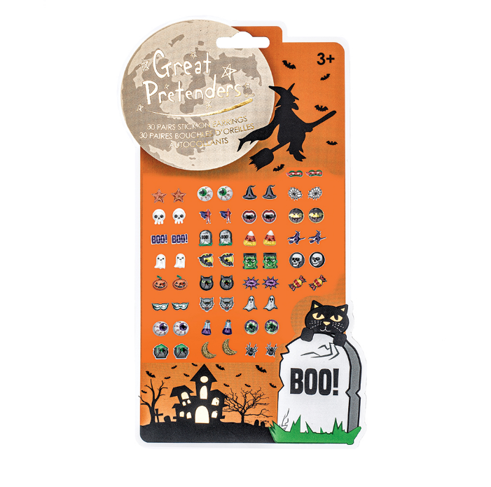 Plakoorbellen Stick on Earrings Halloween