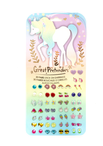 Great Pretenders Plakoorbellen Stick on Earrings Whimsical Unicorn Great Pretenders Plakoorbellen Stick on Earrings Whimsical Unicorn