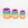 TickiT Houten Ringen Regenboog TickiT Houten Ringen Regenboog