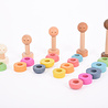 TickiT Houten Stapel Poppen Regenboog TickiT Houten Stapel Poppen Regenboog