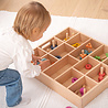 TickiT Houten sorteerbak met 14 vakken TickiT Houten sorteerbak met 14 vakken
