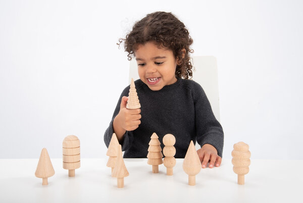 TickiT Houten speelfiguren Trees TickiT Houten speelfiguren Trees