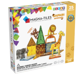 Magna Tiles Safari Animals 25 stuks Magna Tiles Safari Animals 25 stuks