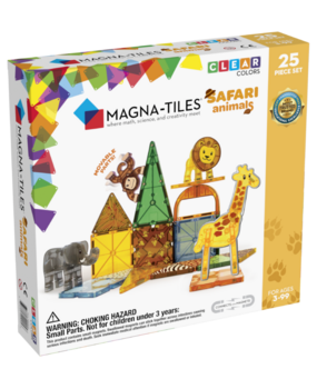 Magna Tiles Safari Animals 25 stuks Magna Tiles Safari Animals 25 stuks