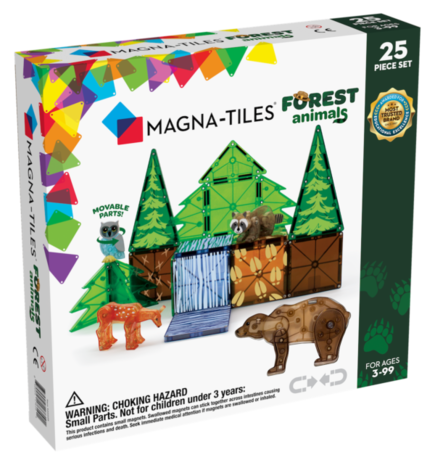 Magna Tiles Forest Animals 25 stuks Magna Tiles Forest Animals 25 stuks