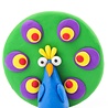 Hey Clay Interactieve Boetseerklei Peacock (3 kleuren)