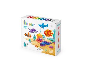 Hey Clay Interactieve Boetseerklei Ocean (15 kleuren) Hey Clay Interactieve Boetseerklei Ocean (15 kleuren)