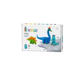 Hey Clay Interactieve Boetseerklei Dino's (6 kleuren) Hey Clay Interactieve Boetseerklei Dino's (6 kleuren)