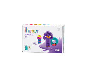 Hey Clay Interactieve Boetseerklei Monsters (6 kleuren) Hey Clay Interactieve Boetseerklei Monsters (6 kleuren)
