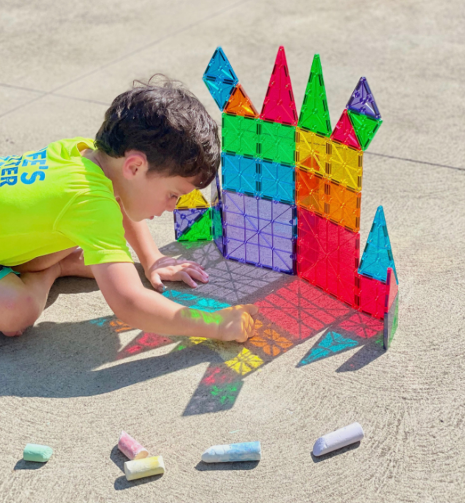 Magna Tiles Clear Colors 32 stuks Magna Tiles Clear Colors 32 stuks