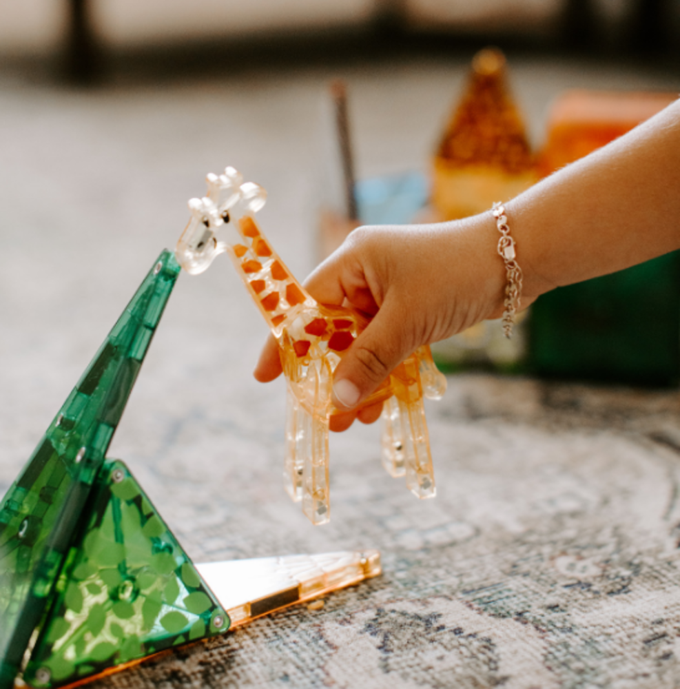 Magna Tiles Safari Animals 25 stuks Magna Tiles Safari Animals 25 stuks