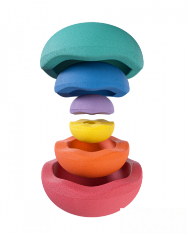 Stapelstein Inside Classic Set van 6 Stapelstein Inside Classic Set van 6