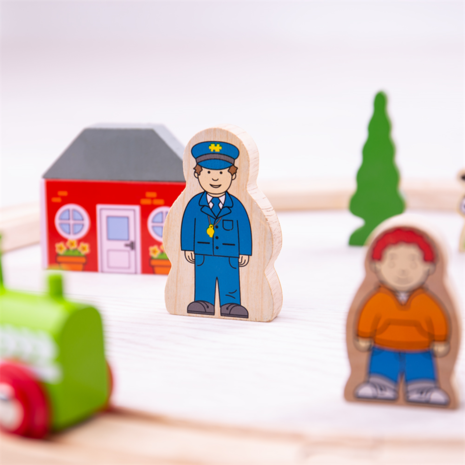 Bigjigs Toys Houten Trein | Mijn Eerste Trein Set Bigjigs Toys Houten Trein | Mijn Eerste Trein Set