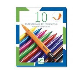 Djeco Dubbele Brushpennen - Classic Djeco Dubbele Brushpennen - Classic