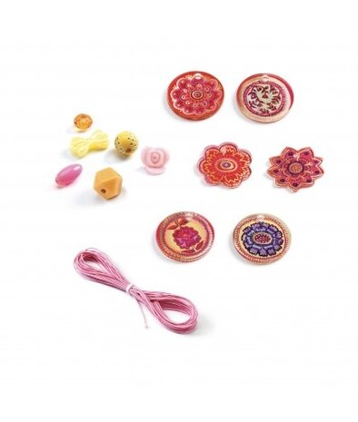 Djeco Kralen set Bloemen Djeco Kralen set Bloemen