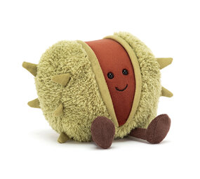 Jellycat Knuffel Amuseable Conker Kastanje Jellycat Knuffel Amuseable Conker Kastanje
