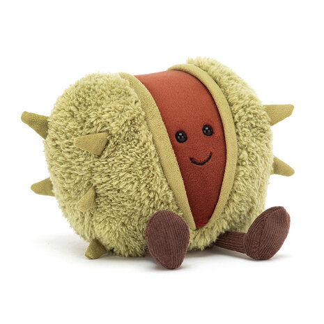 Jellycat Knuffel Amuseable Conker Kastanje Jellycat Knuffel Amuseable Conker Kastanje