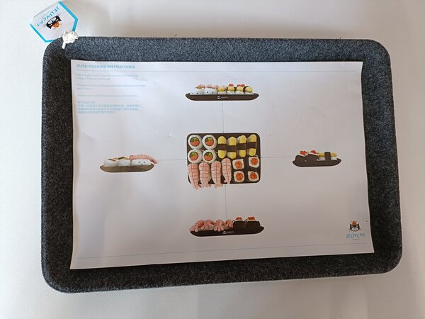 Jellycat Sassy Sushi Display Tray Jellycat Sassy Sushi Display Tray