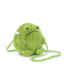 Jellycat Ricky Rain Frog Bag Tasje