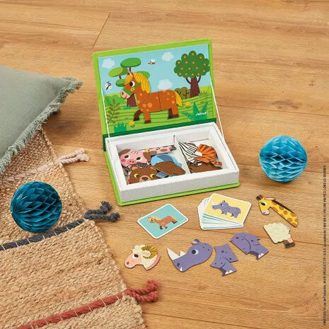 Janod Magnetibook Dieren Janod Magnetibook Dieren