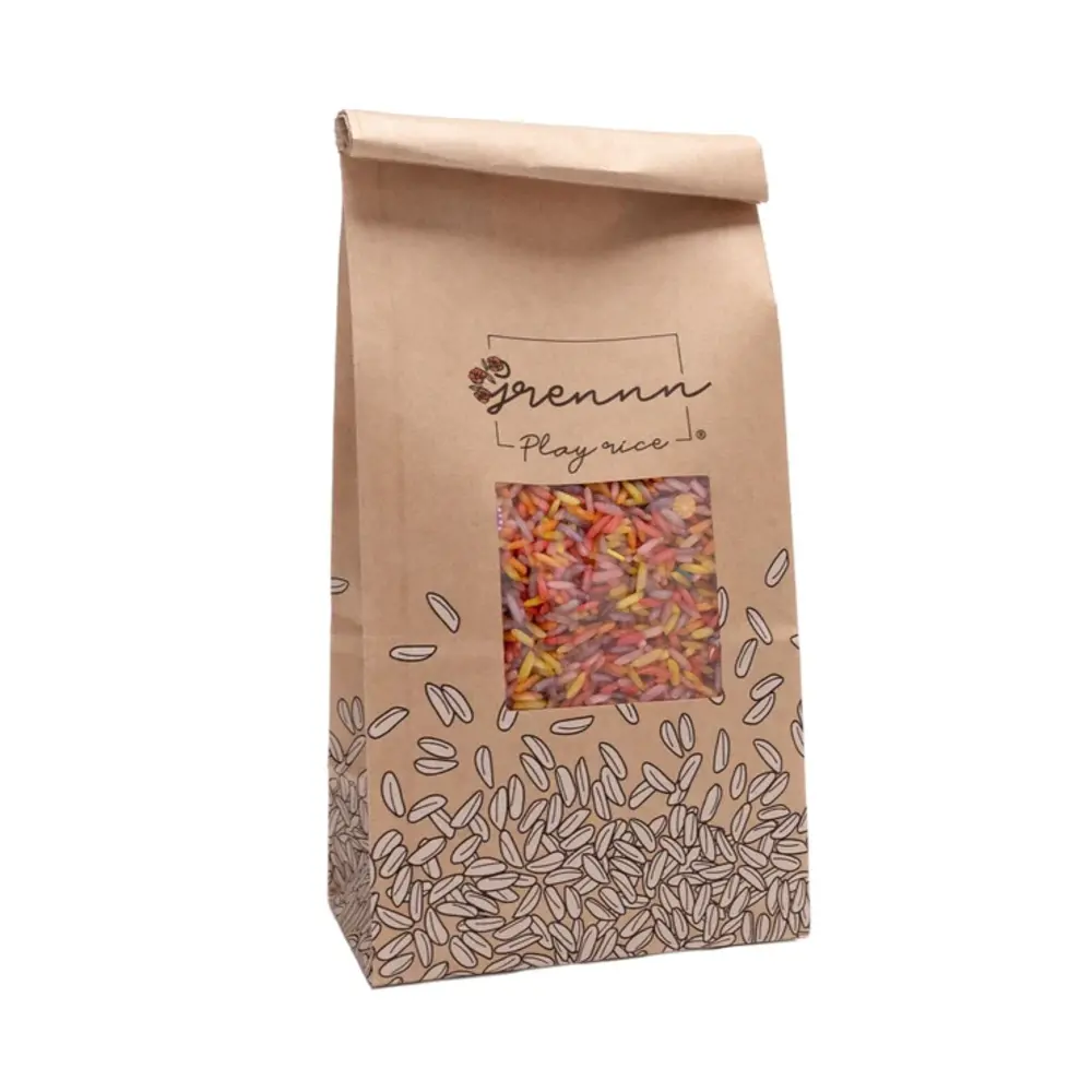 Grennn Speelrijst Fruit Mix - 300 gram Grennn Speelrijst Fruit Mix - 300 gram