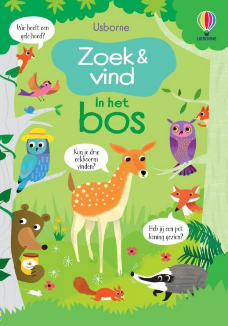 Zoek &amp; Vind In het bos afbeelding