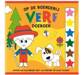 Creatief Doeboek Verf Op de boerderij Creatief Doeboek Verf Op de boerderij