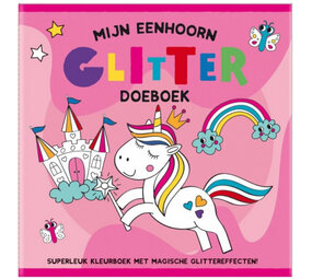 Creatief Doeboek Glitter Mijn eenhoorn  Creatief Doeboek Glitter Mijn eenhoorn