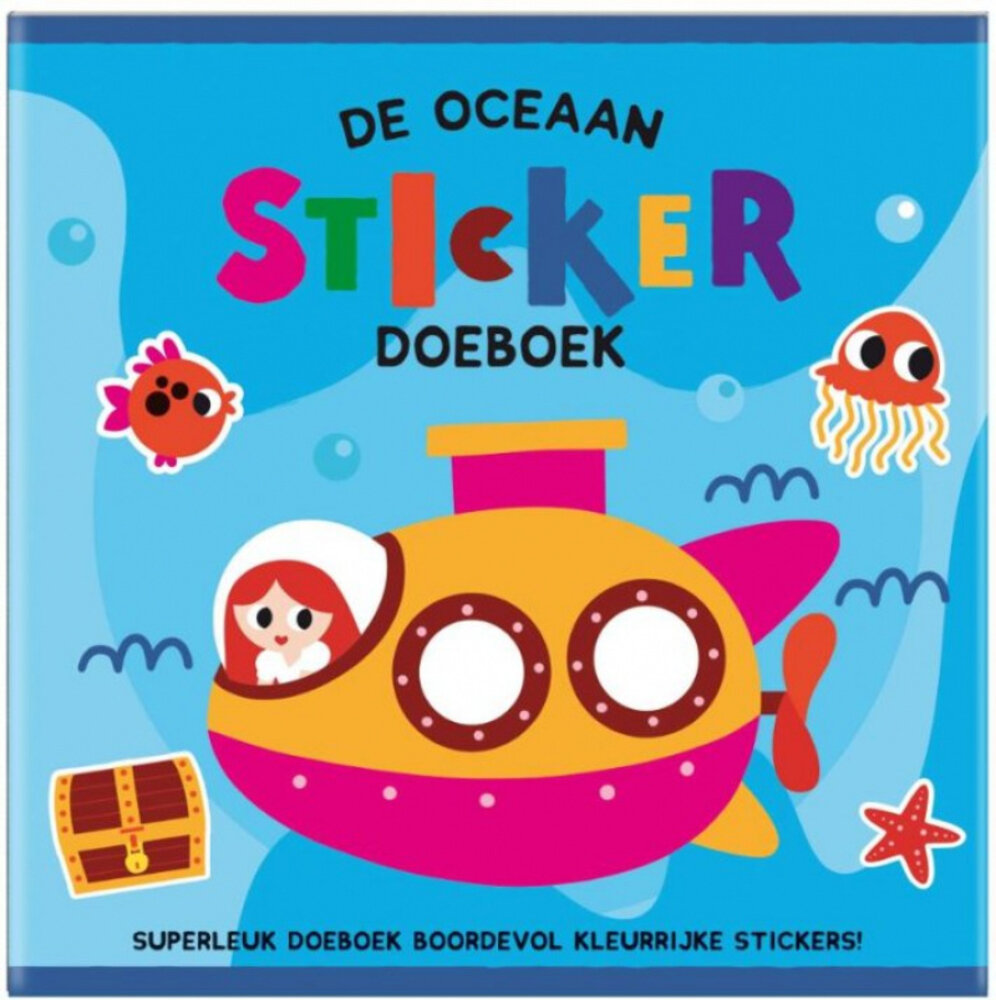 Creatief Doeboek Sticker De Oceaan Creatief Doeboek Sticker De Oceaan