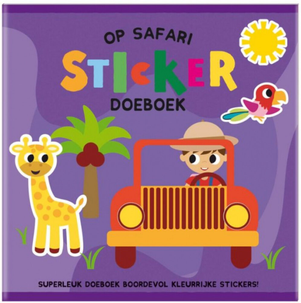 Creatief Doeboek Sticker Op Safari