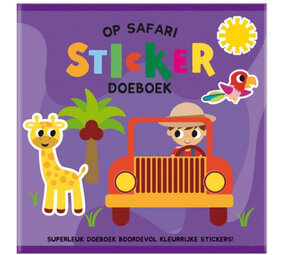 Creatief Doeboek Sticker Op Safari Creatief Doeboek Sticker Op Safari