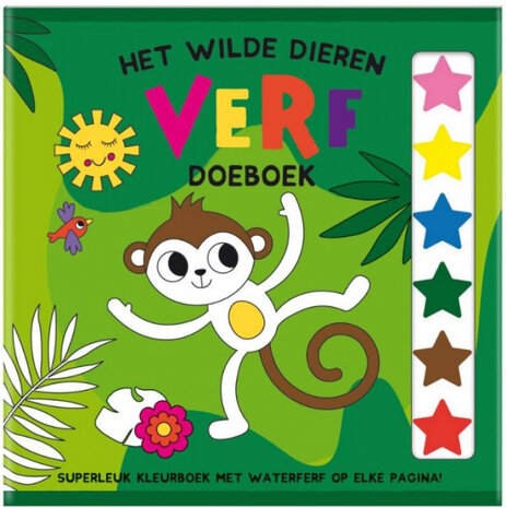 Creatief Doeboek Verf Wilde Dieren