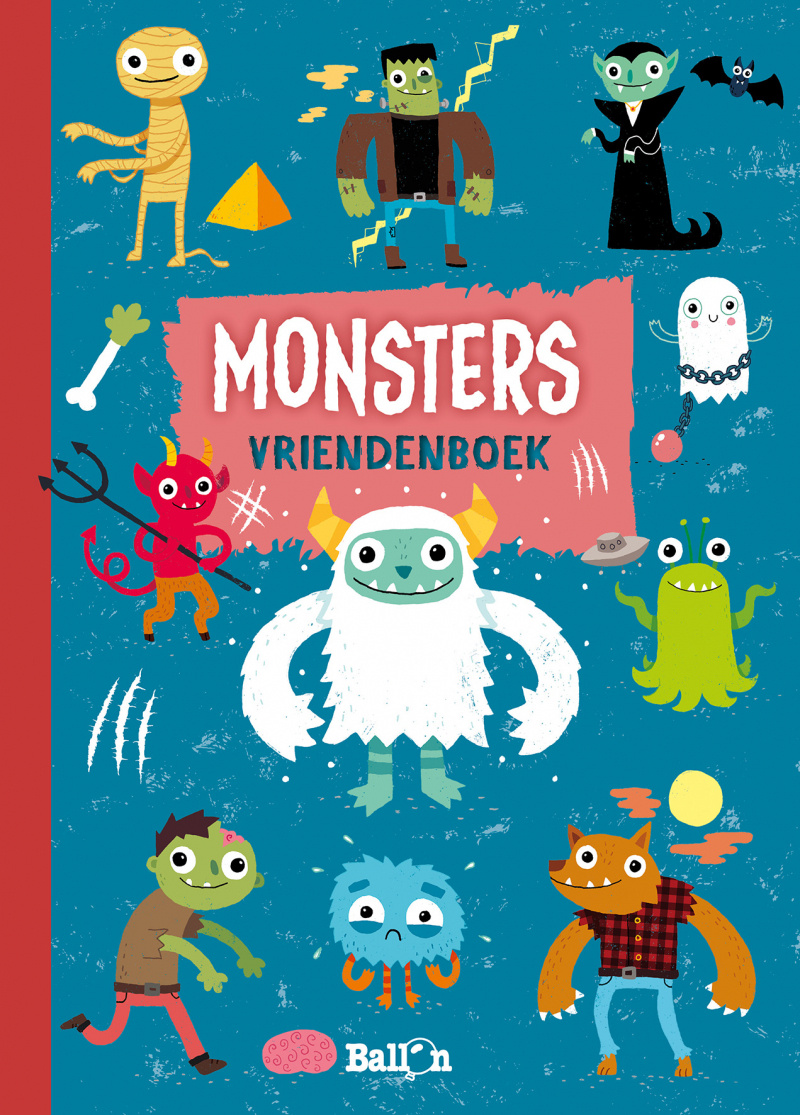 Vriendenboek Monsters afbeelding