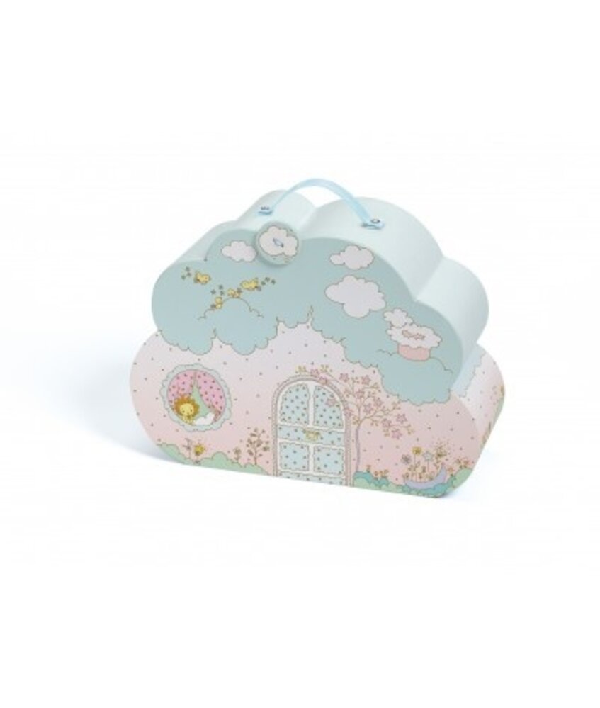 Djeco Sunny & Mia draagbaar poppenhuis Djeco Sunny & Mia draagbaar poppenhuis